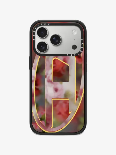 Diesel x CASETiFY 60555 floral-print iPhone 17 Pro case