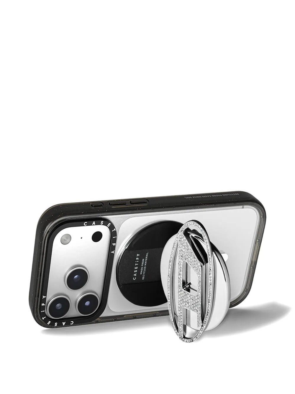  Diesel X Casetify Oval D Grip Stand - Silver 
