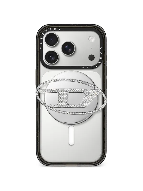 Diesel x CASETiFY 'Oval D' グリップスタンド | シルバートーン