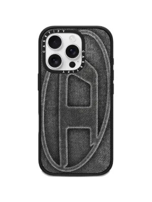 Diesel x CASETiFY 60599 denim-effect iPhone 17 Pro Max Case