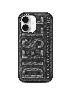 Diesel x CASETiFY 60599 denim-effect iPhone 17 Pro Max Case