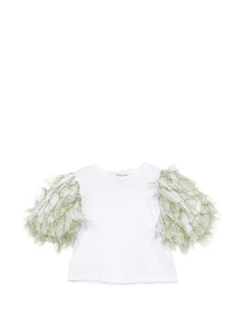 alapage fringed-sleeve T-shirt