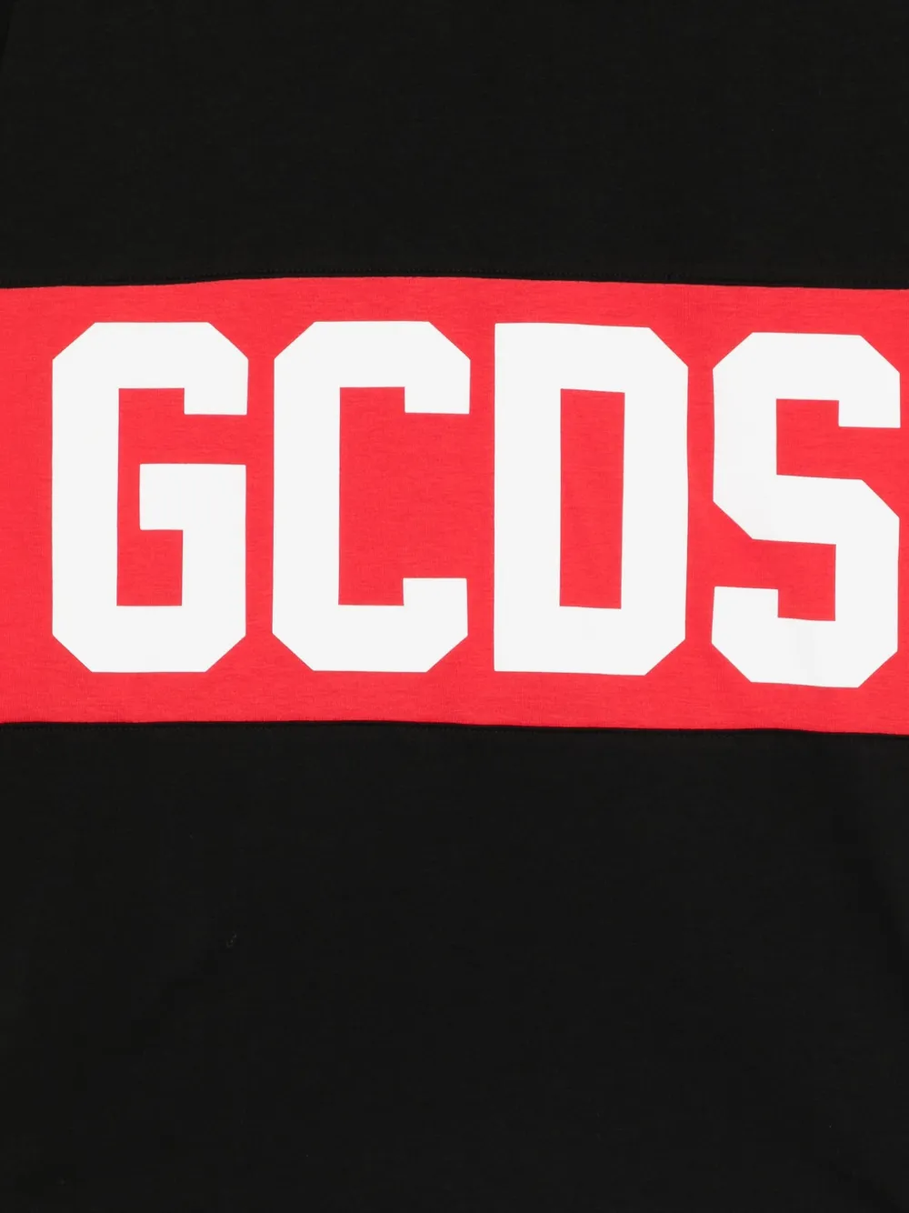  Gcds Kids Logo-print T-shirt - Black 