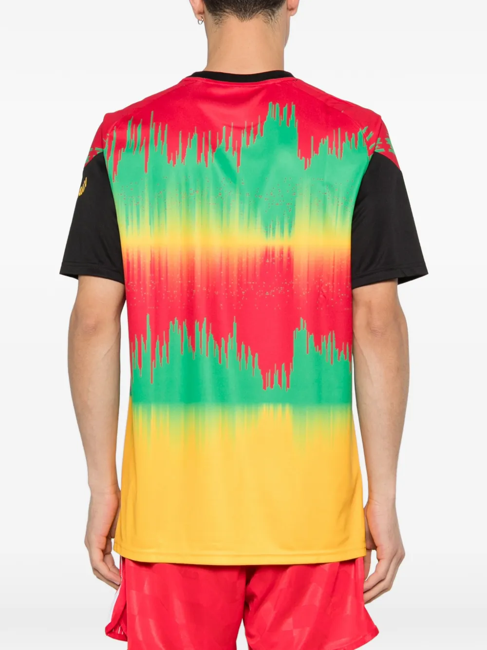 adidas Jamaica x Bob Marley T-shirt met korte mouwen Rood