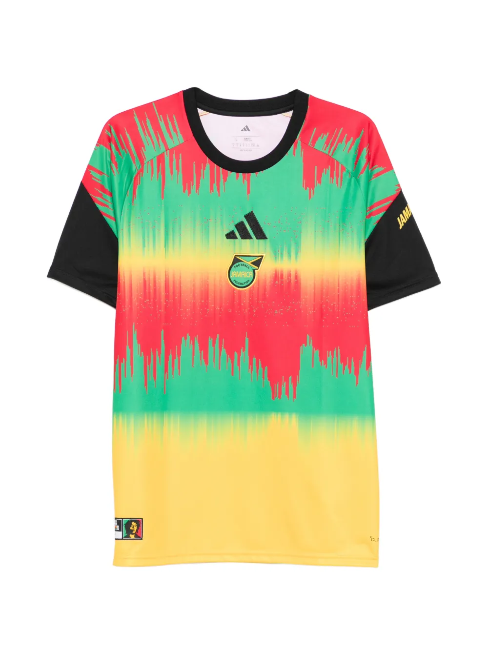 adidas Jamaica x Bob Marley short-sleeve T-shirt - Rosso