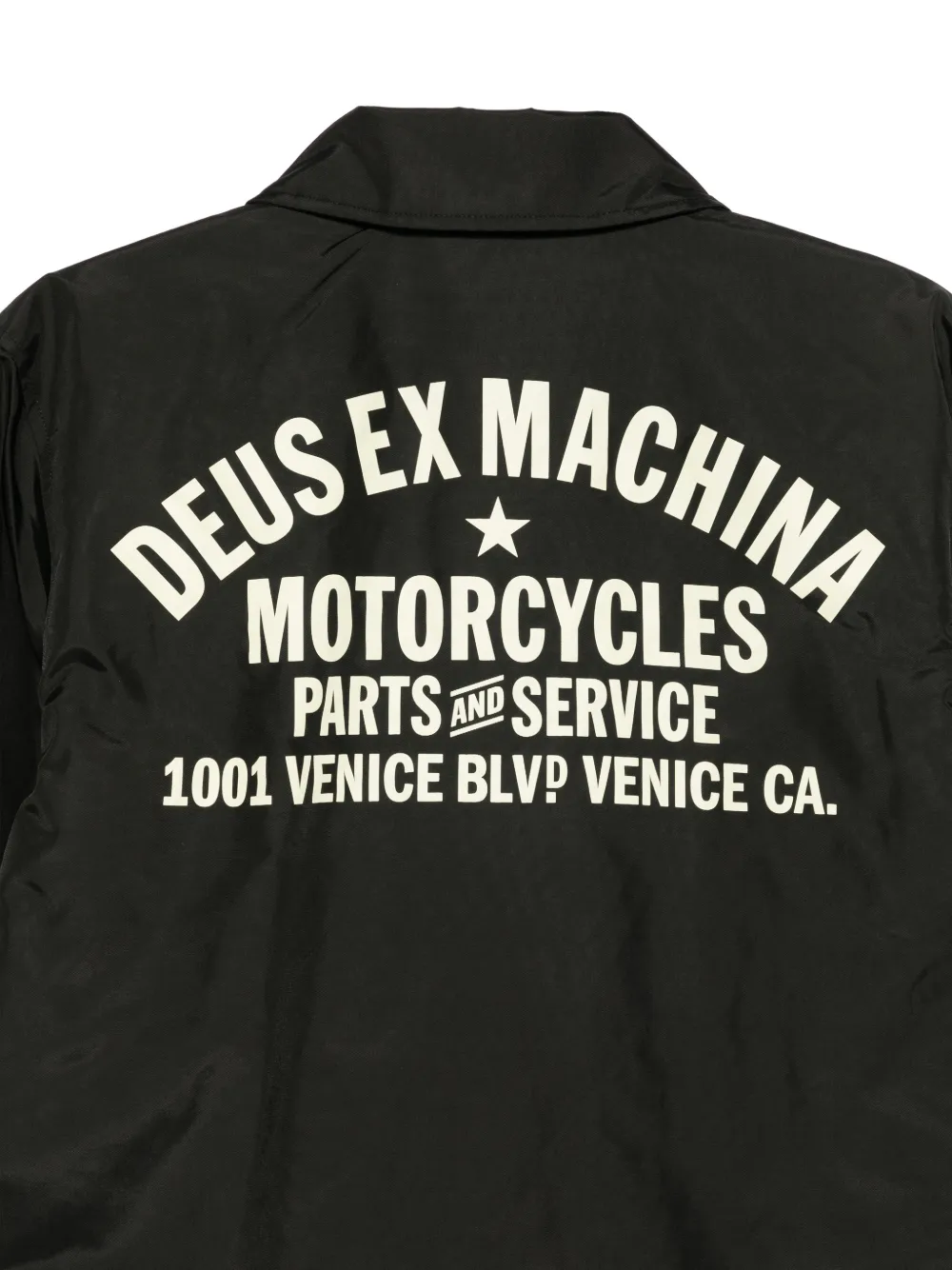  Deus Ex Machina Drawstring Jacket - Black 