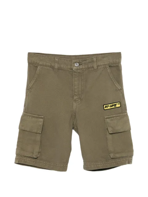 Off-White Kids shorts cargo con bolsillos
