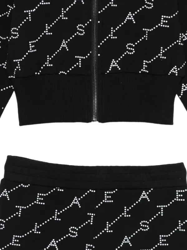 Stella McCartney Kids ロゴ ショートパンツ セット | ブラック
