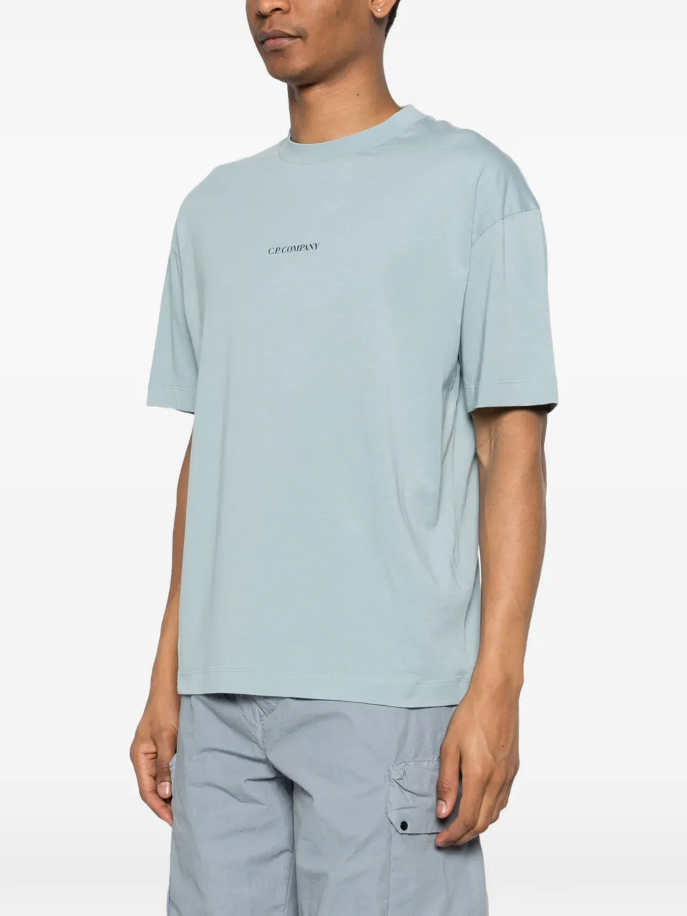 C.P. Company T-shirt met logo Blauw