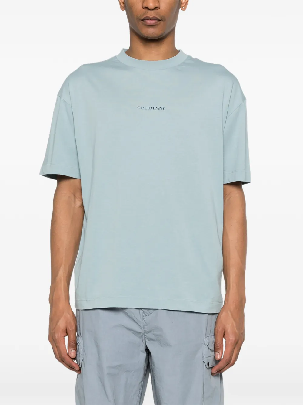 C.P. Company T-shirt met logo Blauw