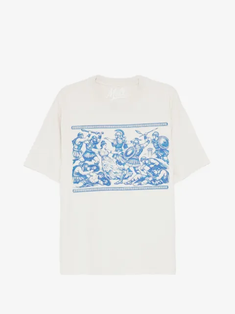Melt graphic-print T-shirt
