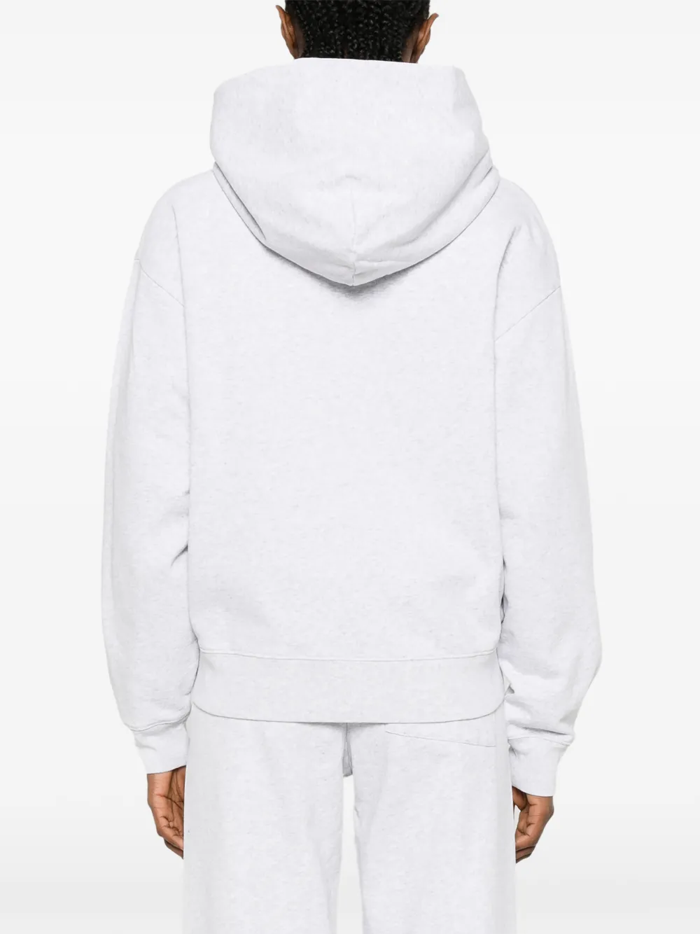 Sporty & Rich Hoodie met rits Grijs
