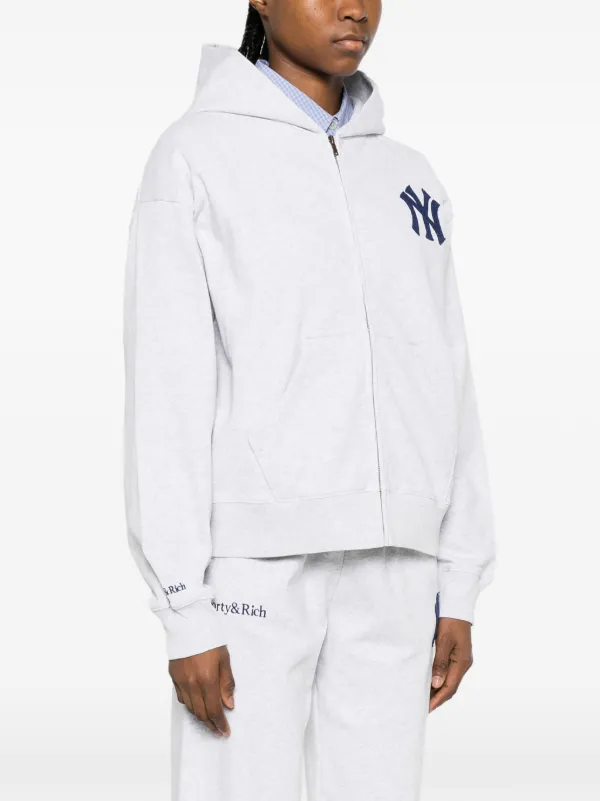 Sporty & Rich ジップ パーカー | グレー | FARFETCH JP