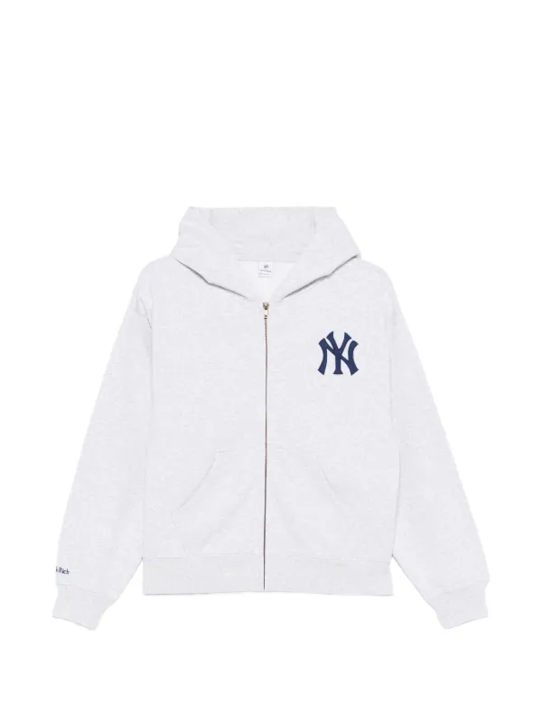 あ　Sporty and Rich - パーカー グレー Sporty & Rich ジップ パーカー | グレー | FARFETCH JP