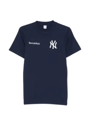 Sporty & Rich ブルーTシャツ | ブルー | FARFETCH JP