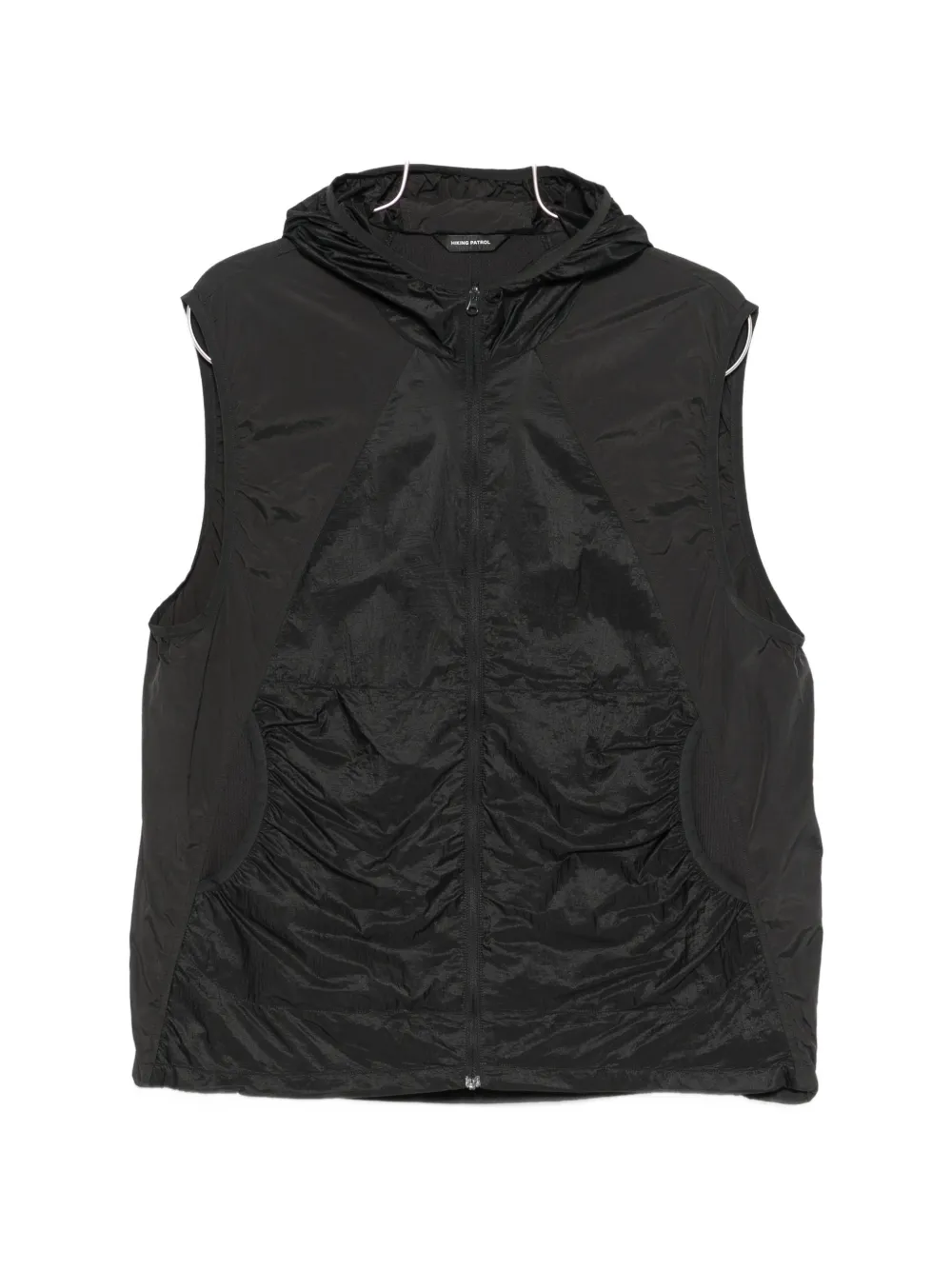 Hiking Patrol Orbit LT hooded sleeveless jacket - Nero