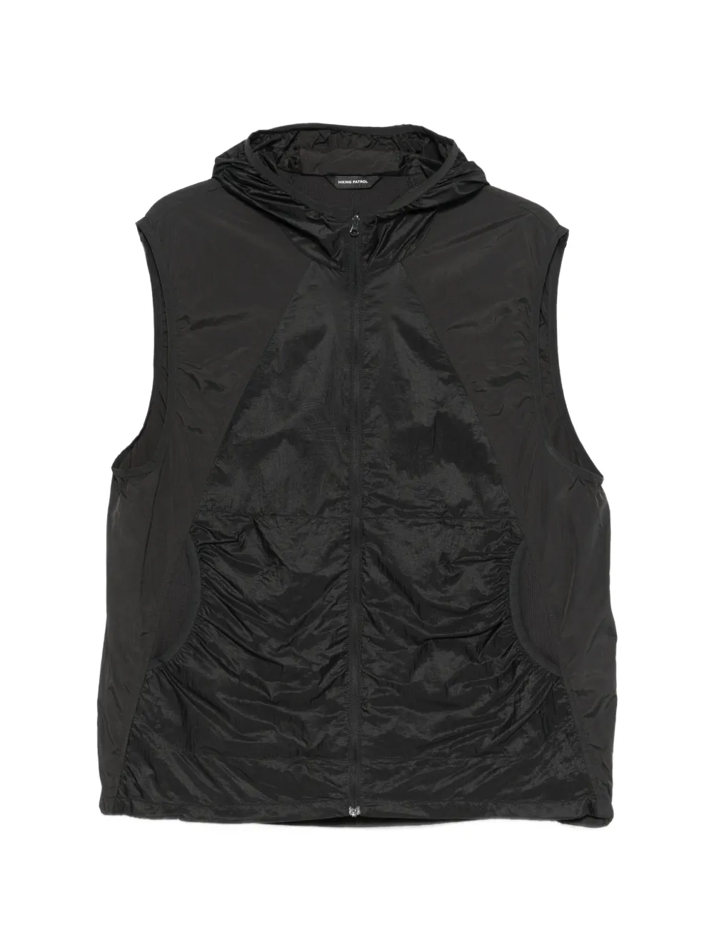 Hiking Patrol Orbit LT hooded sleeveless jacket - Schwarz