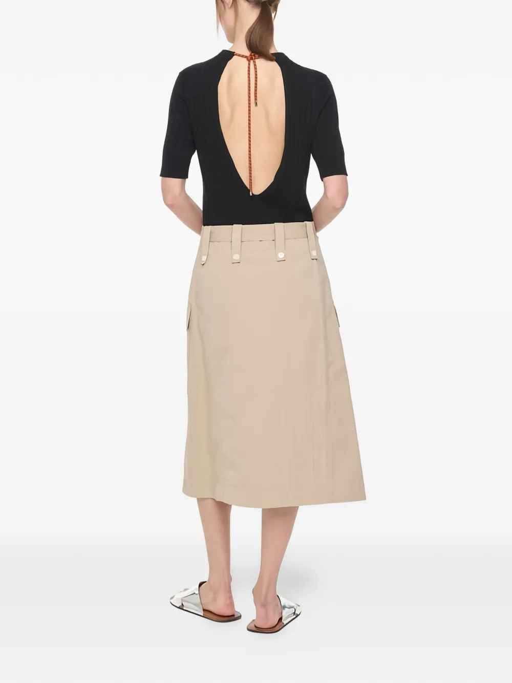 Belt Pocket Skirt