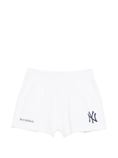 Sporty & Rich Lucy print-detail shorts