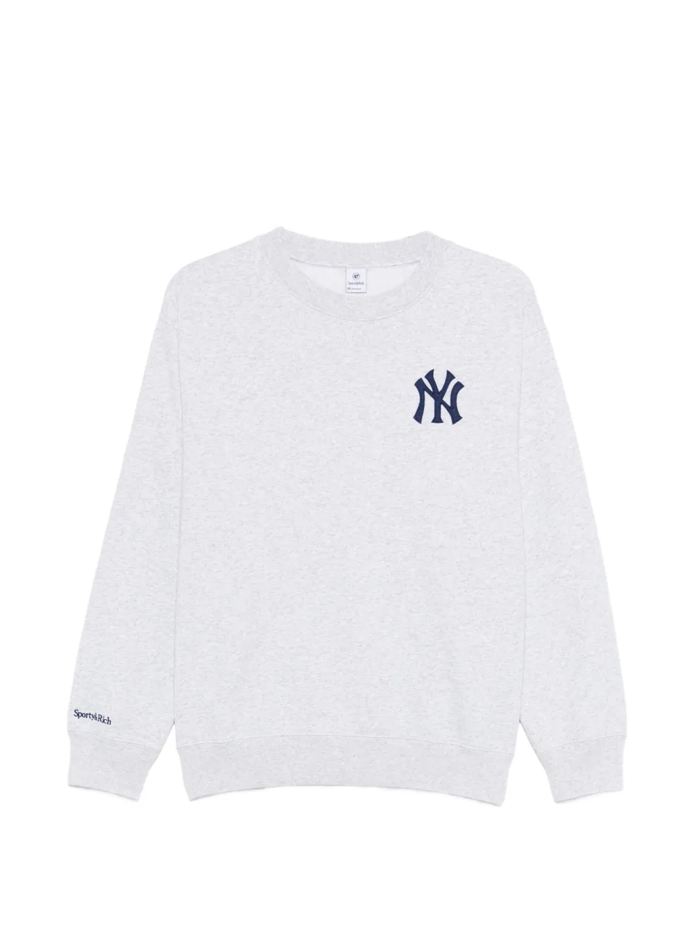 Sporty & Rich embroidered sweatshirt - Grigio