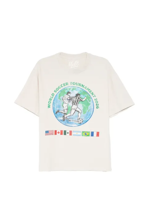 Melt graphic-print T-shirt