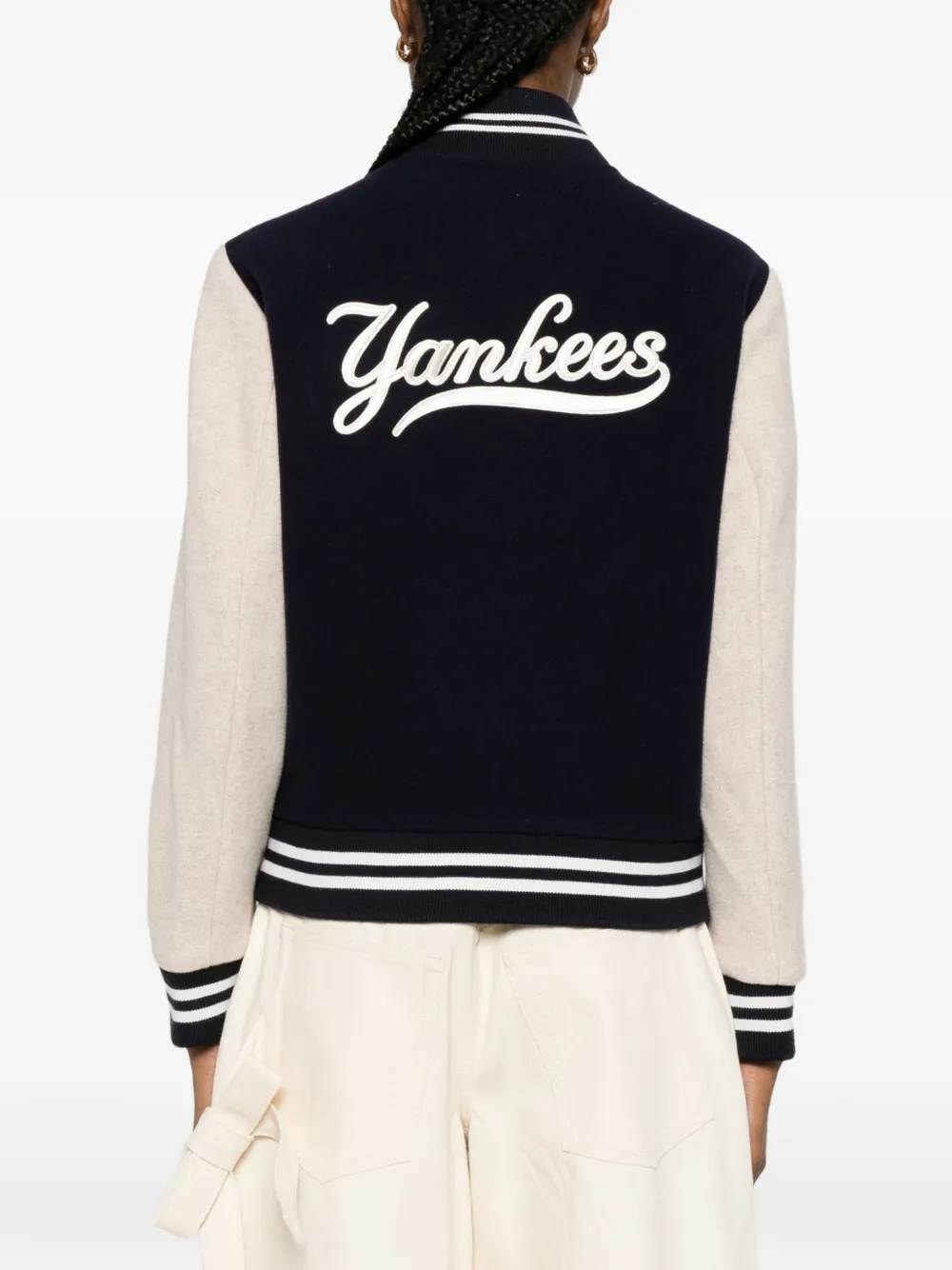 Sporty & Rich Jack met logostreep Blauw