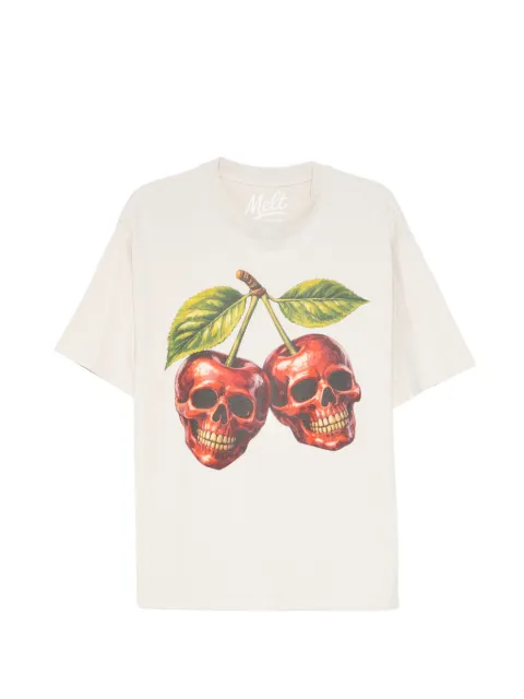 Melt graphic-print T-shirt
