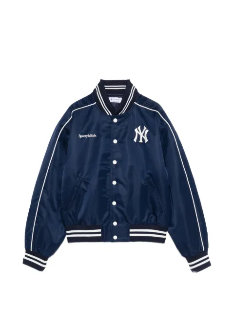 Sporty & Rich veste bomber Daisy à logo brodé