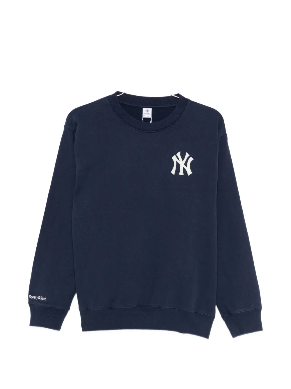 Sporty & Rich Eeve logo-embroidered sweatshirt - Blu