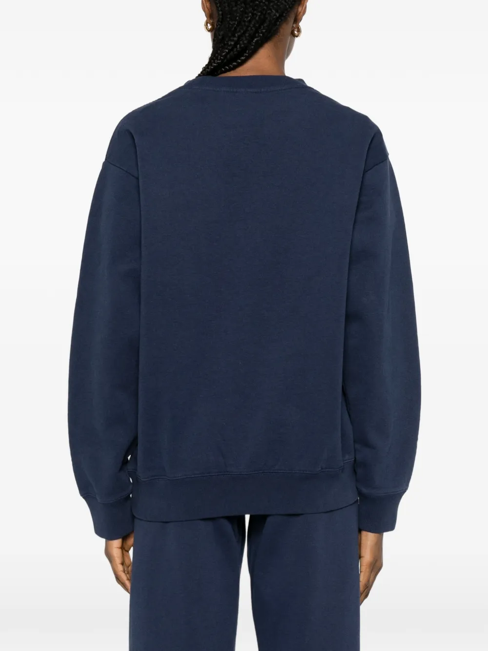 Sporty & Rich Eeve sweater met geborduurd logo Blauw
