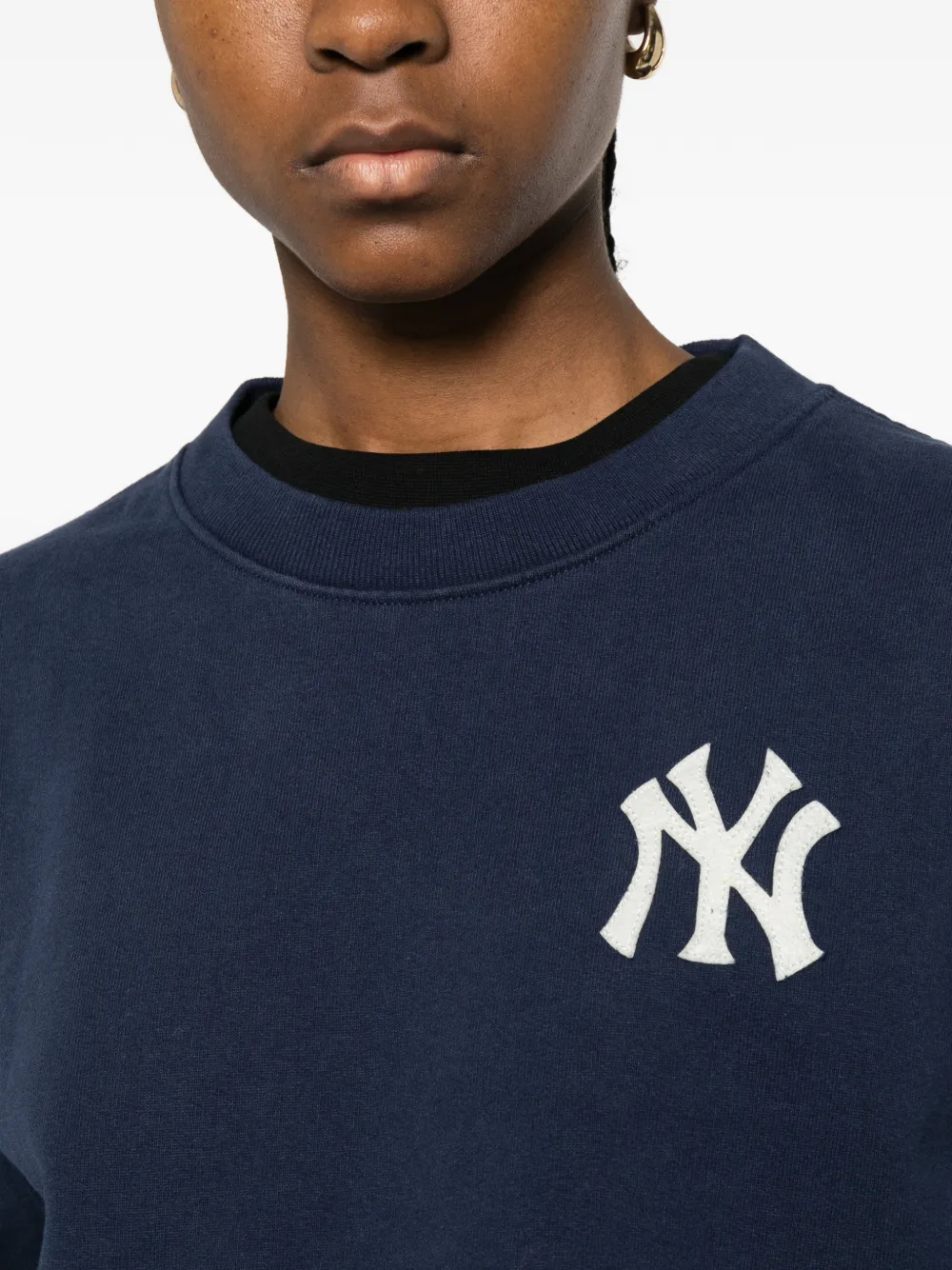Sporty & Rich Eeve sweater met geborduurd logo Blauw