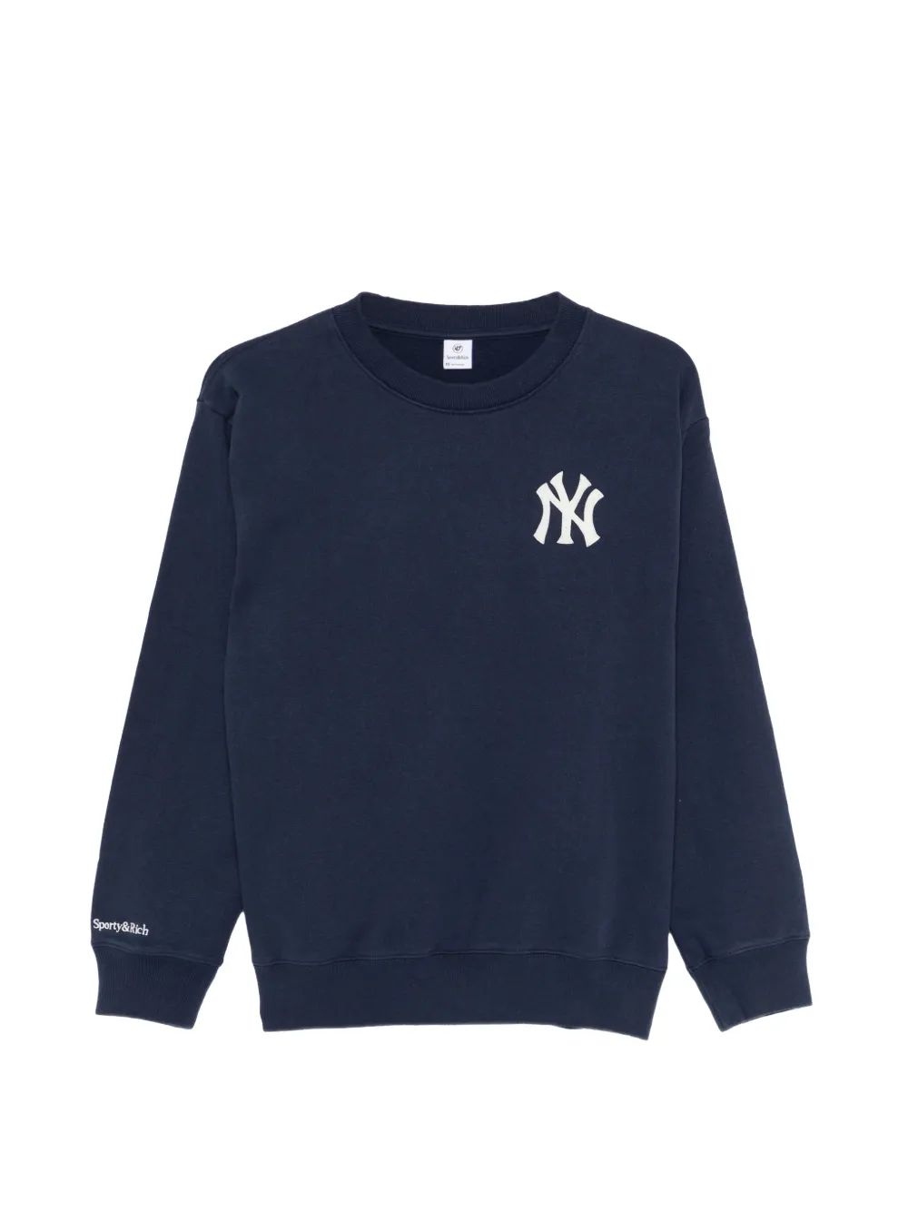 Sporty & Rich Eeve logo-embroidered sweatshirt - Blu