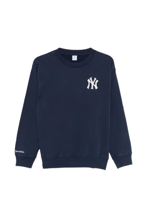 Sporty & Rich Eeve logo-embroidered sweatshirt