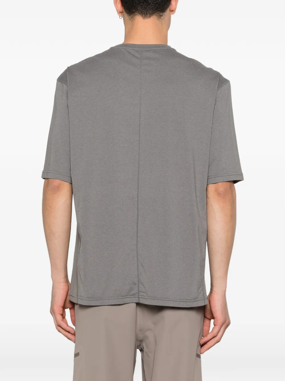 Hiking Patrol T-shirt met borstzak Grijs