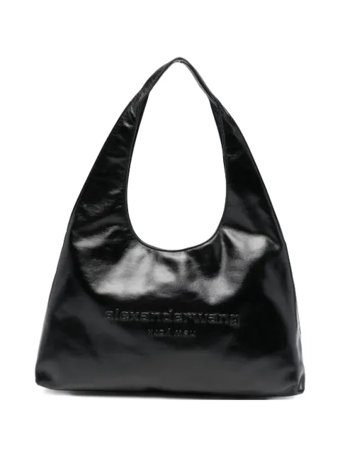 Alexander Wang bolsa de hombro con detalle del logo