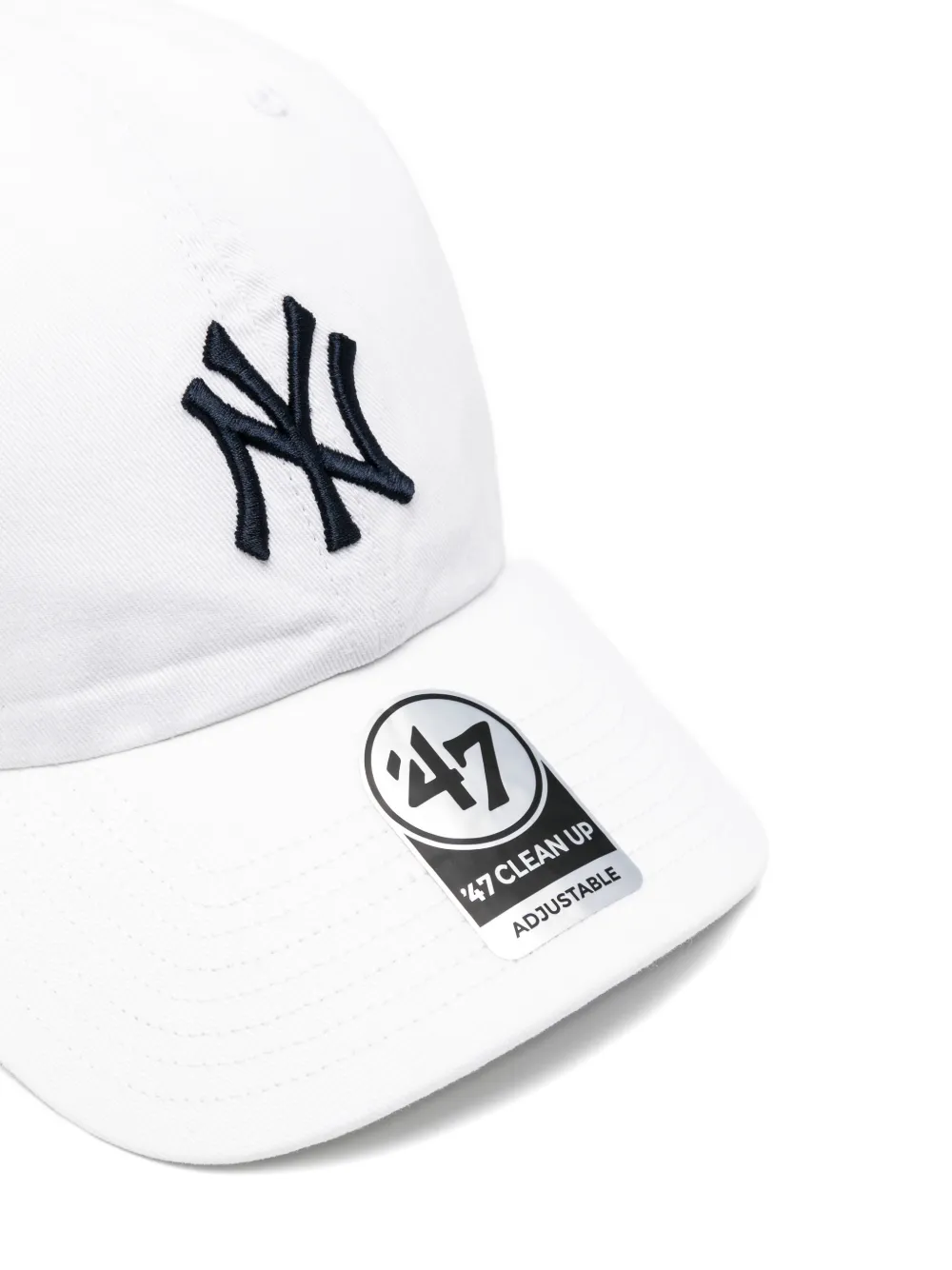  Sporty & Rich Embroidered Cap - White 