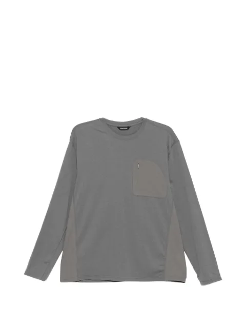 Hiking Patrol pocket longsleeve panelled T-shirt