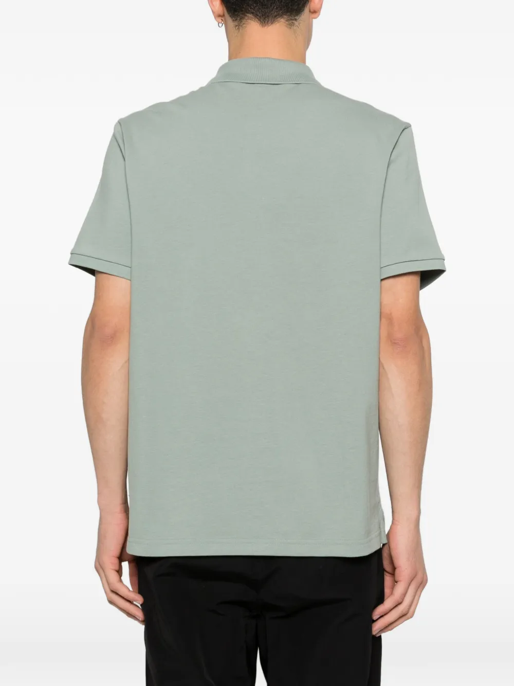 Moose Knuckles Everett poloshirt met logo Groen
