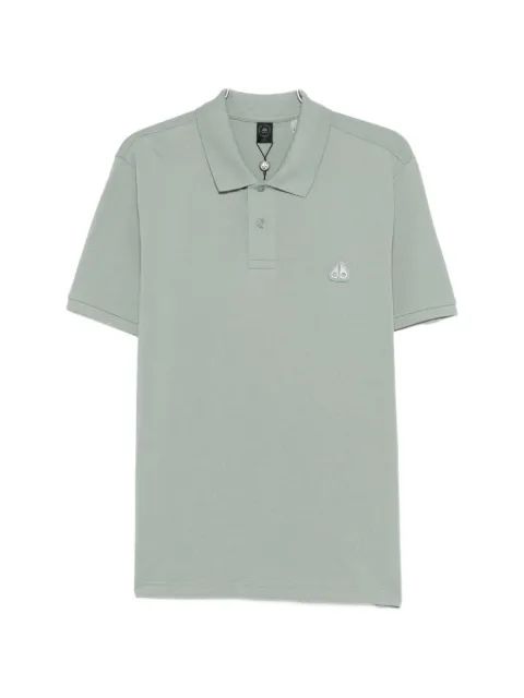Moose Knuckles Everett logo polo shirt