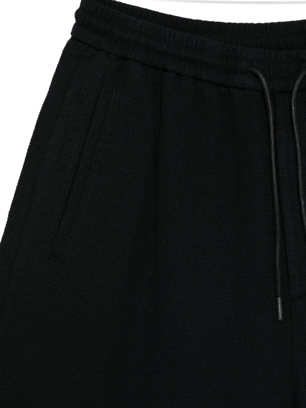 Juun.J Shorts met geborduurd logo Blauw