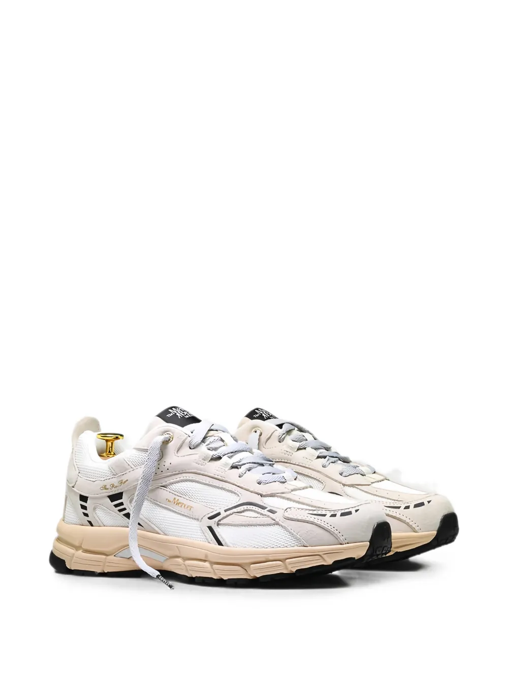 The Mercer Brand panelled mesh sneakers Beige