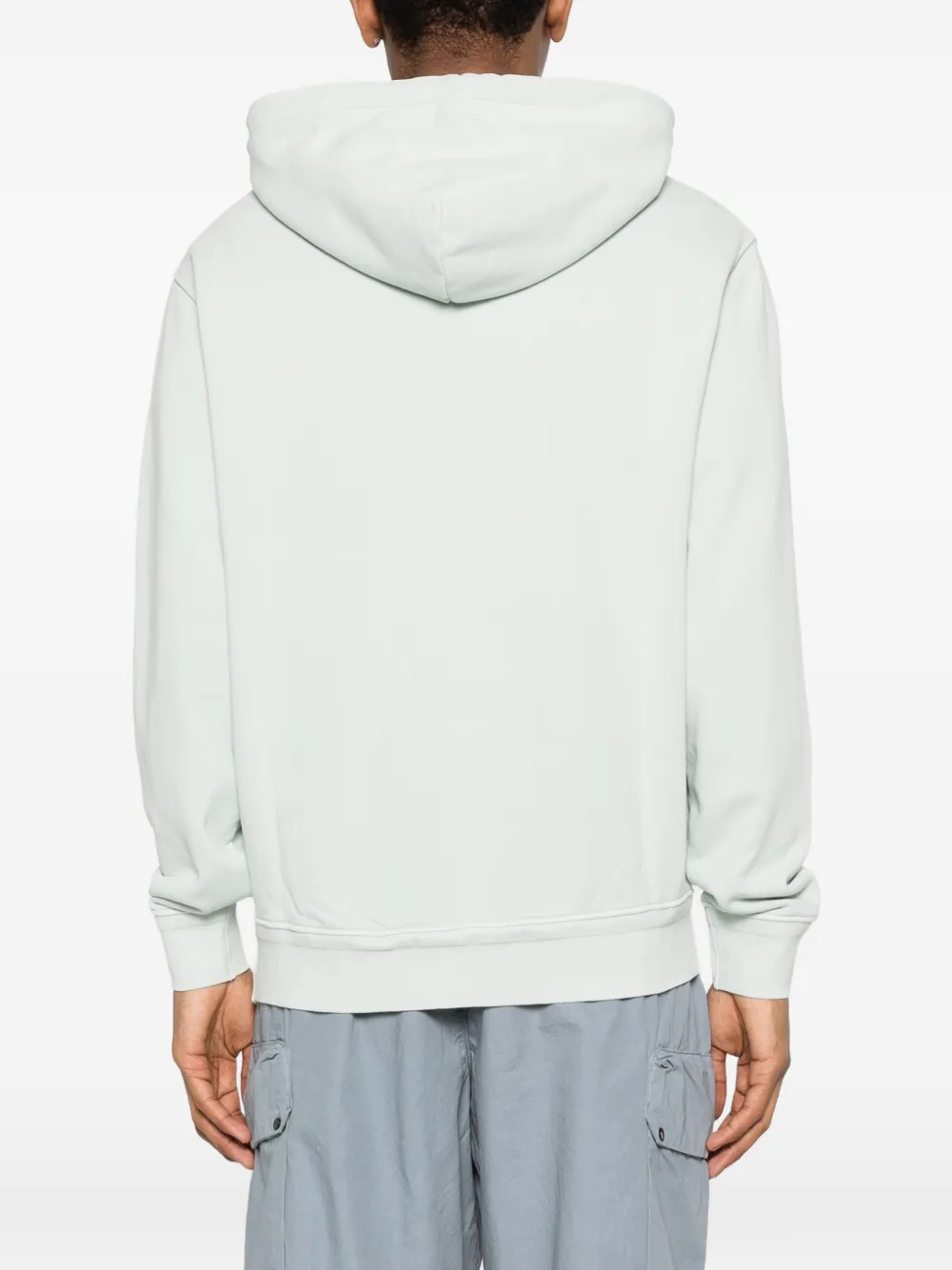C.P. Company Hoodie met logo Blauw