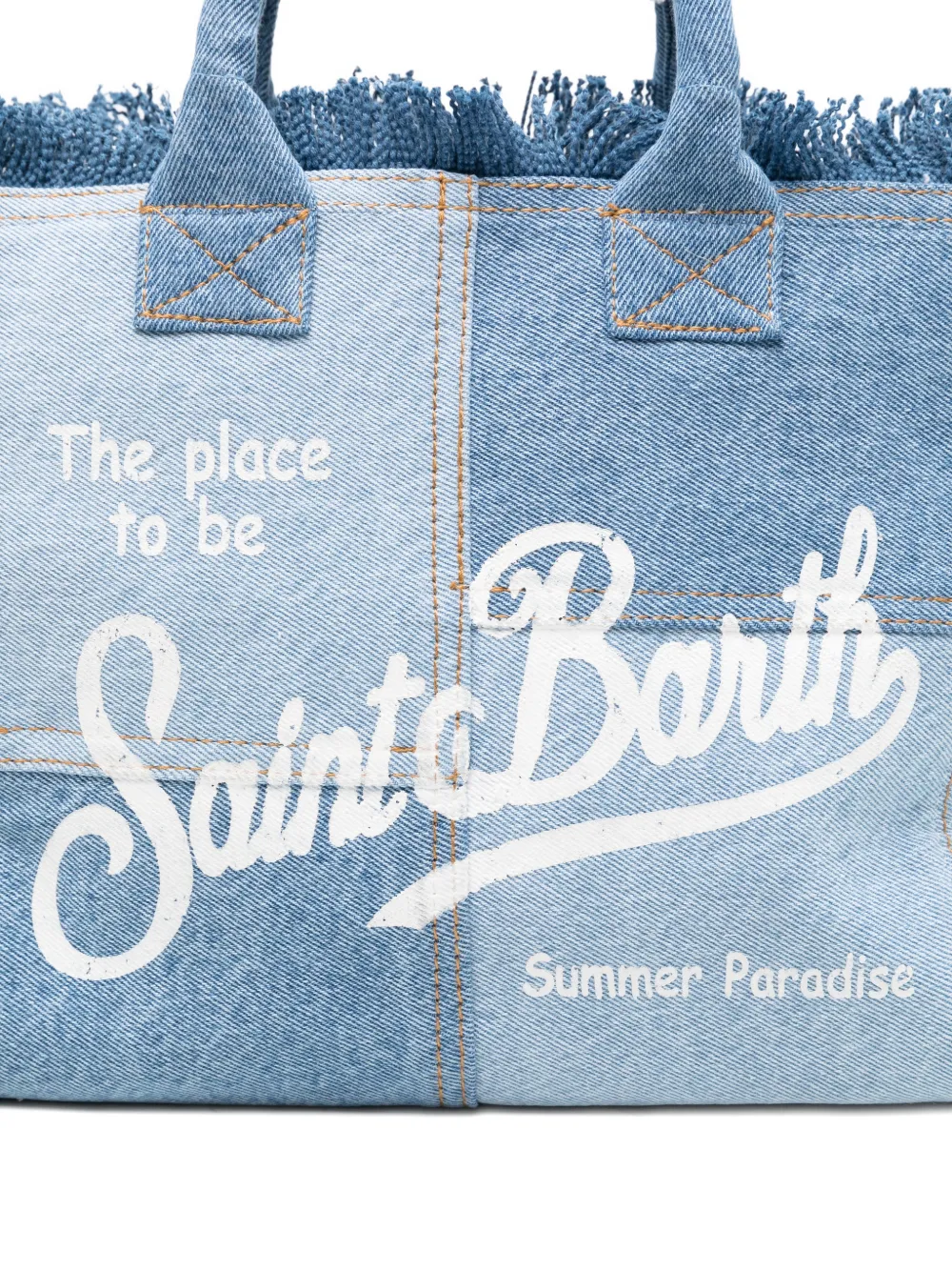 Colette Fringed Patchwork Tote Bag