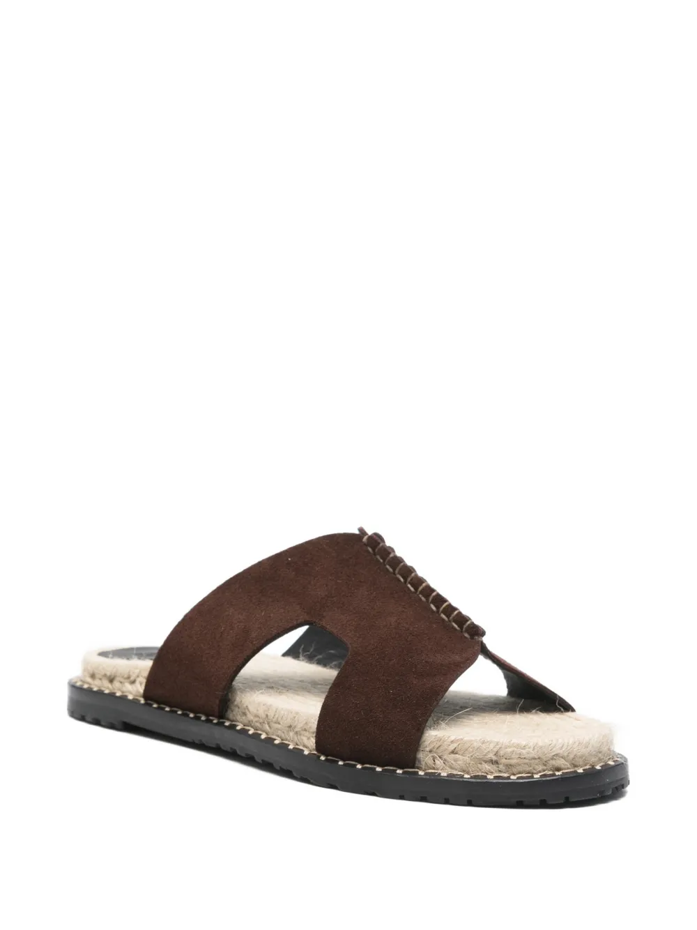 Castañer Piti cut-out sandals Bruin