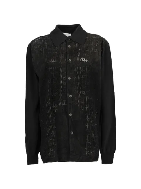 Gianfranco Ferré Pre-Owned vintage perforated shirt