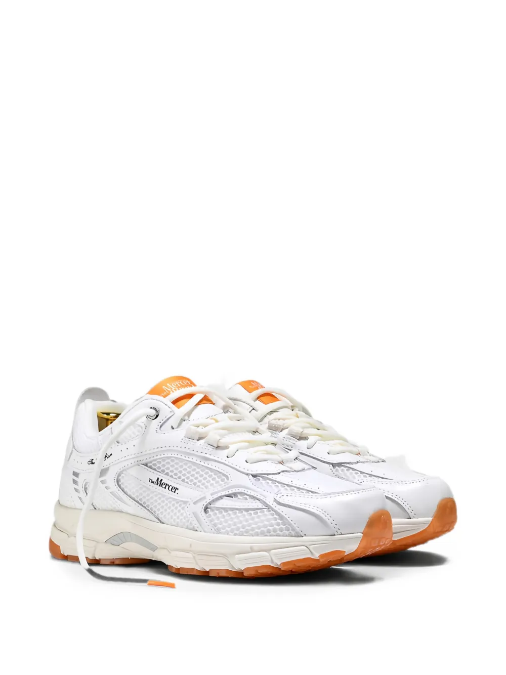 The Mercer Brand The Re-Run panelled sneakers Wit