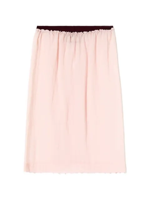 Plan C scalloped skirt