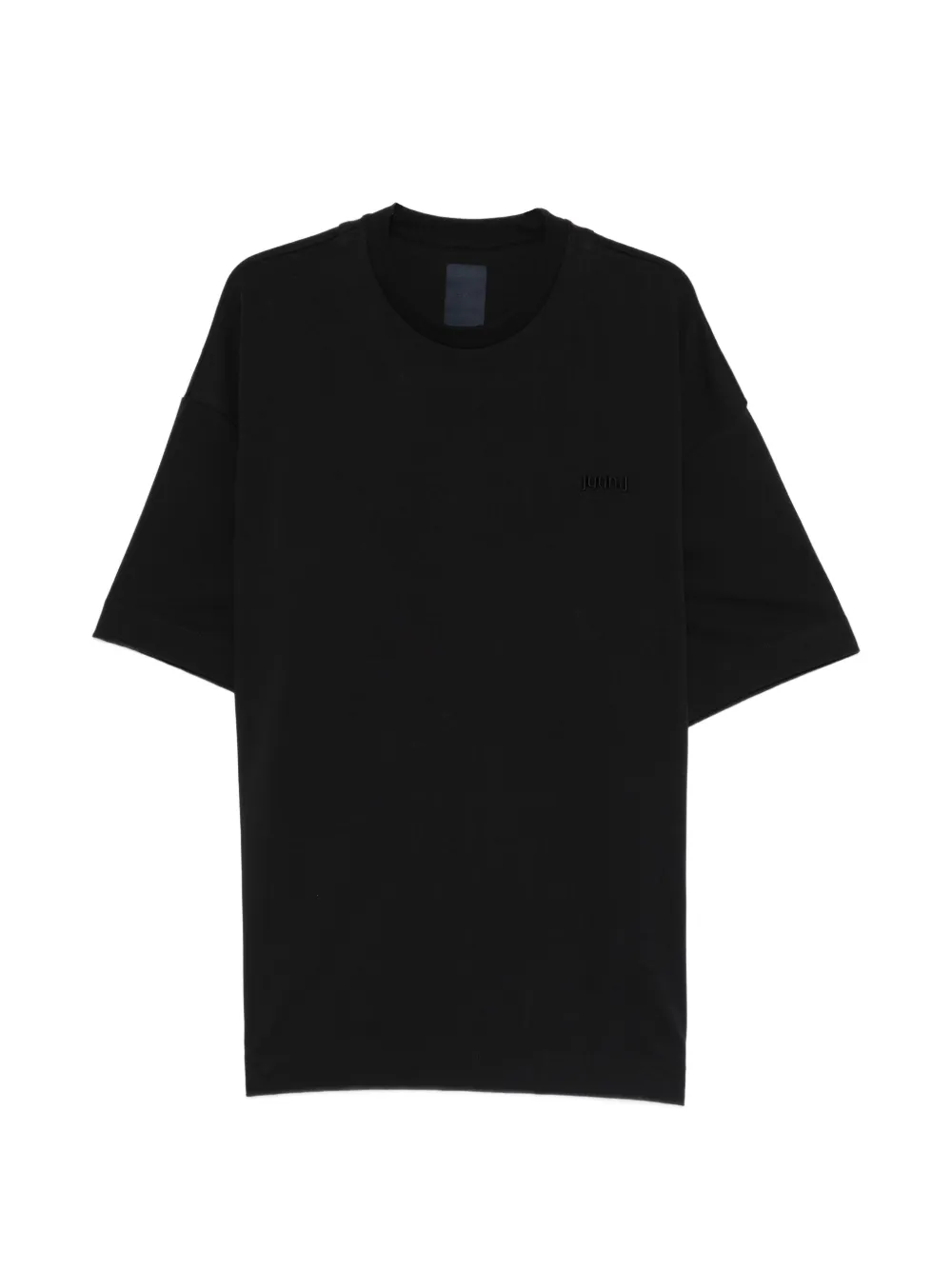 Juun.J embossed T-shirt - Nero