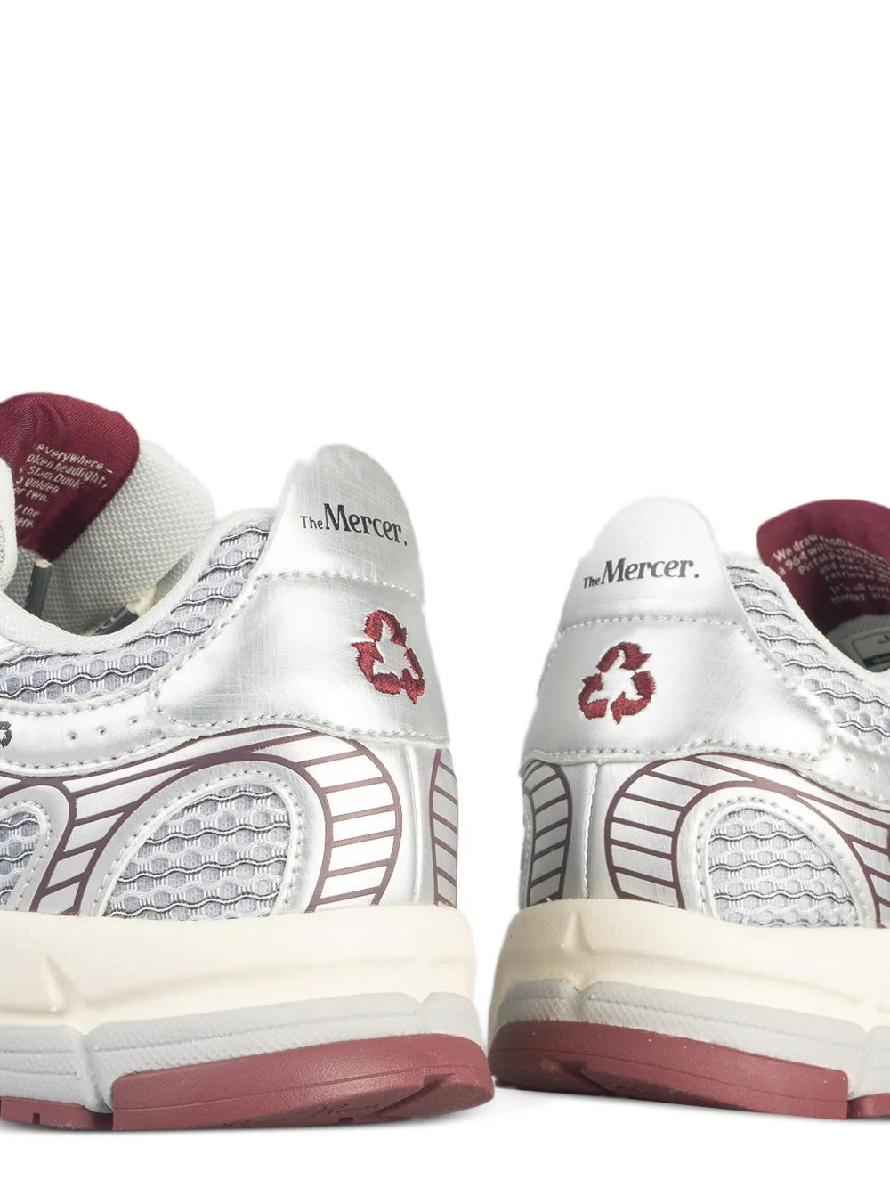 The Mercer Brand Sneakers Zilver