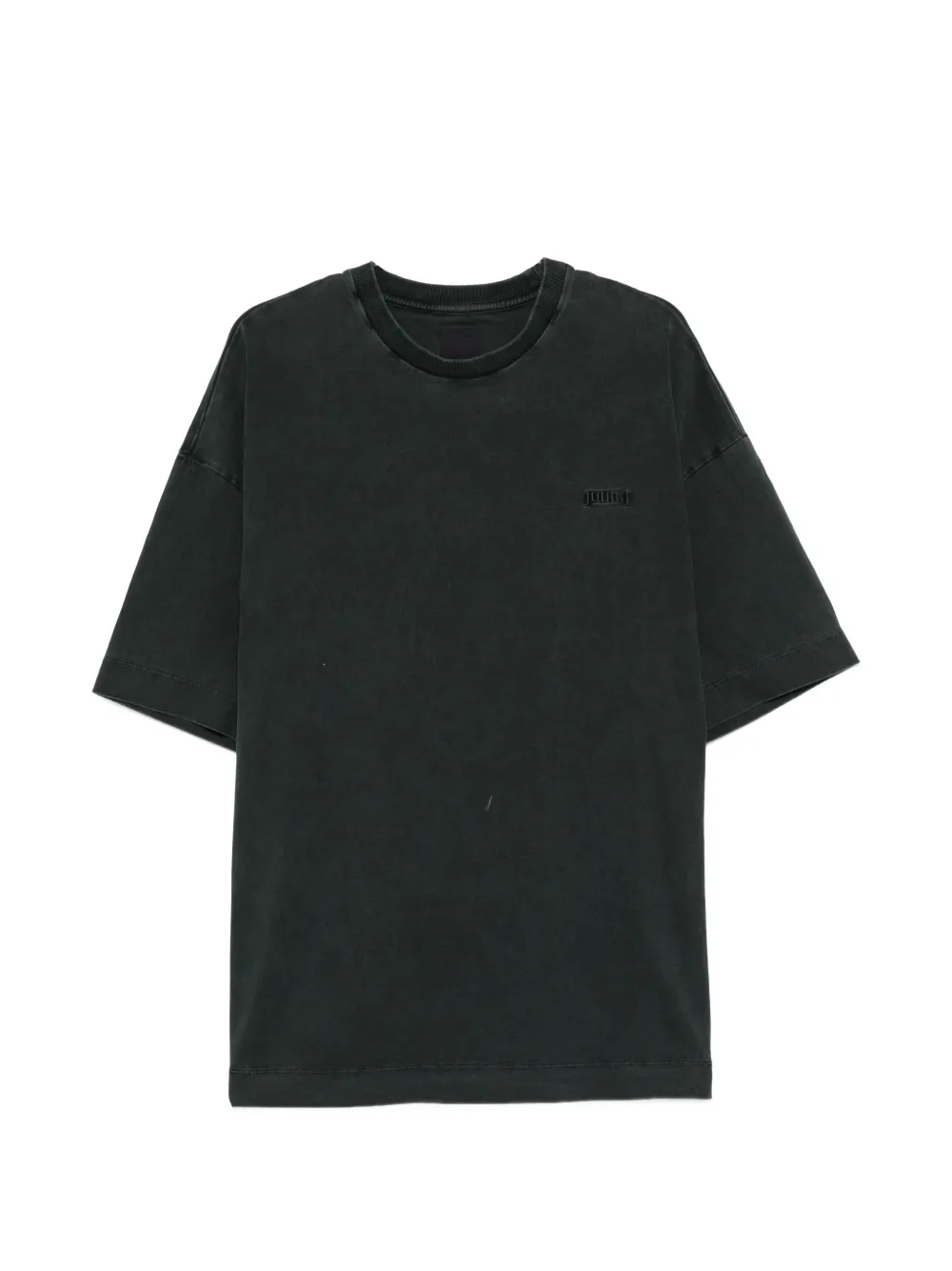 Juun.J washed black T-shirt - Nero